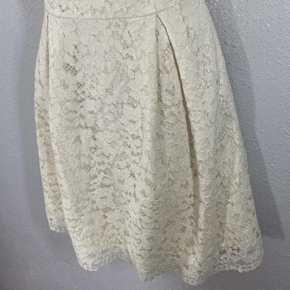 Lilly Pulitzer Marielle Cameo White Strapless Flare Dress NN1 - Picture 8 of 13